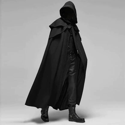 Long hooded cloak - gothic style
