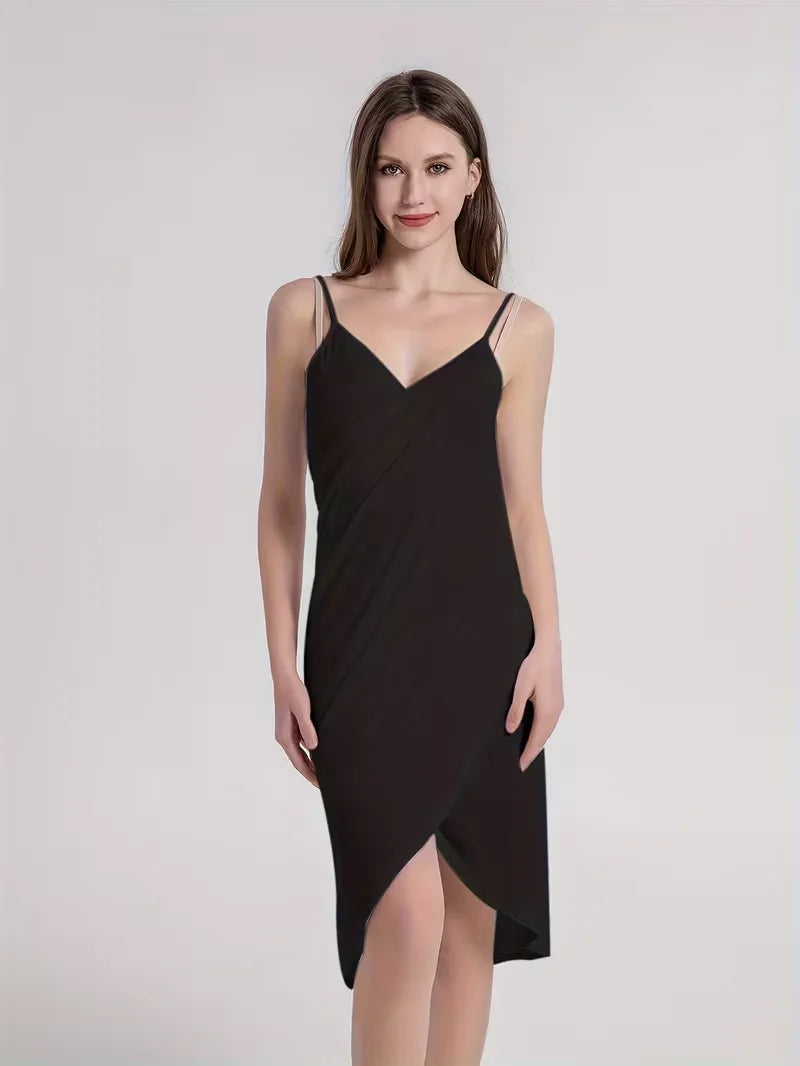 Cover-up with Asymmetrical Neckline