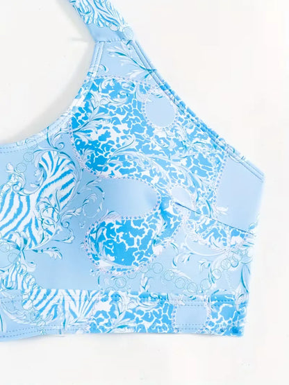 Cover-up with Halter Neck and Shorts
