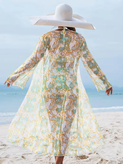 Cover-up with Halter Neck and Shorts