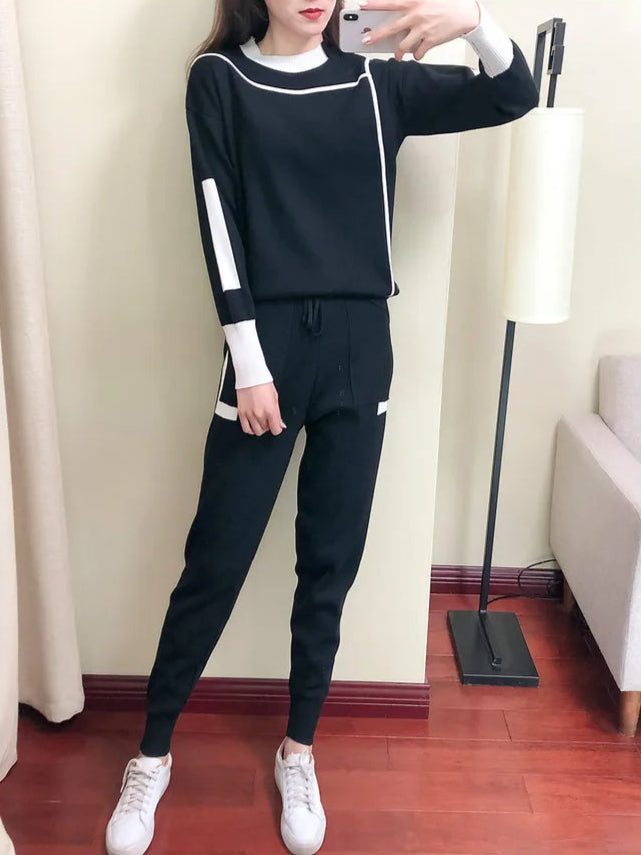 CozyKnits – Warm Knitted 2-Piece Set for Women