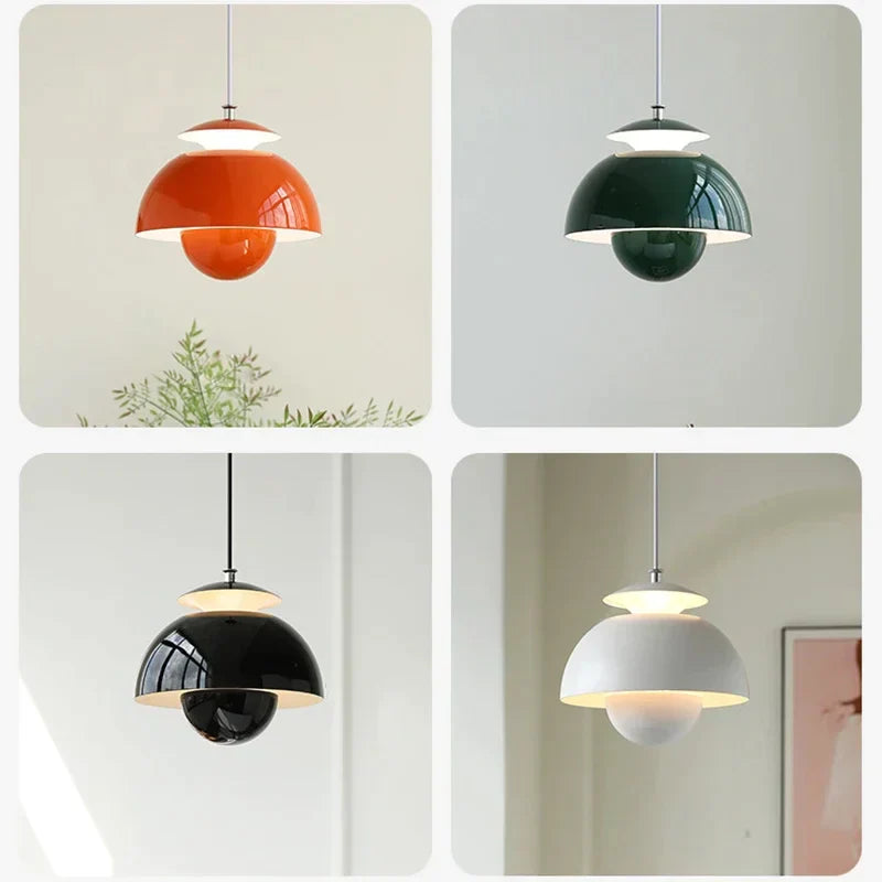 Moderná závesná LED lampa LunaSphere