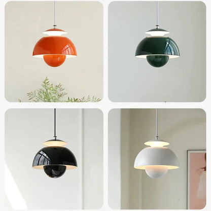 Moderná závesná LED lampa LunaSphere