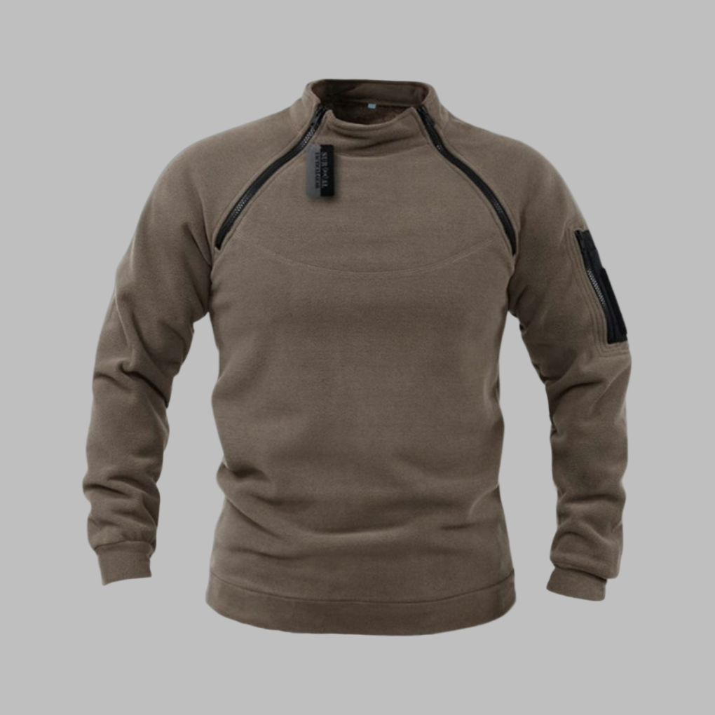 Jersey polar cortavientos para hombre