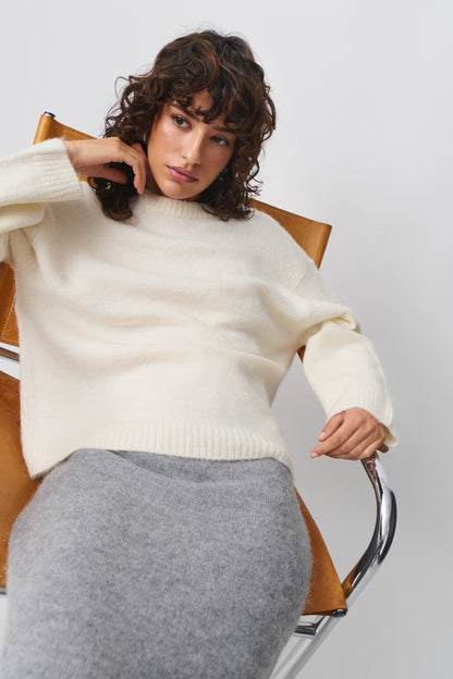 Soft Knitted Women's Jumper Warm and Comfortable