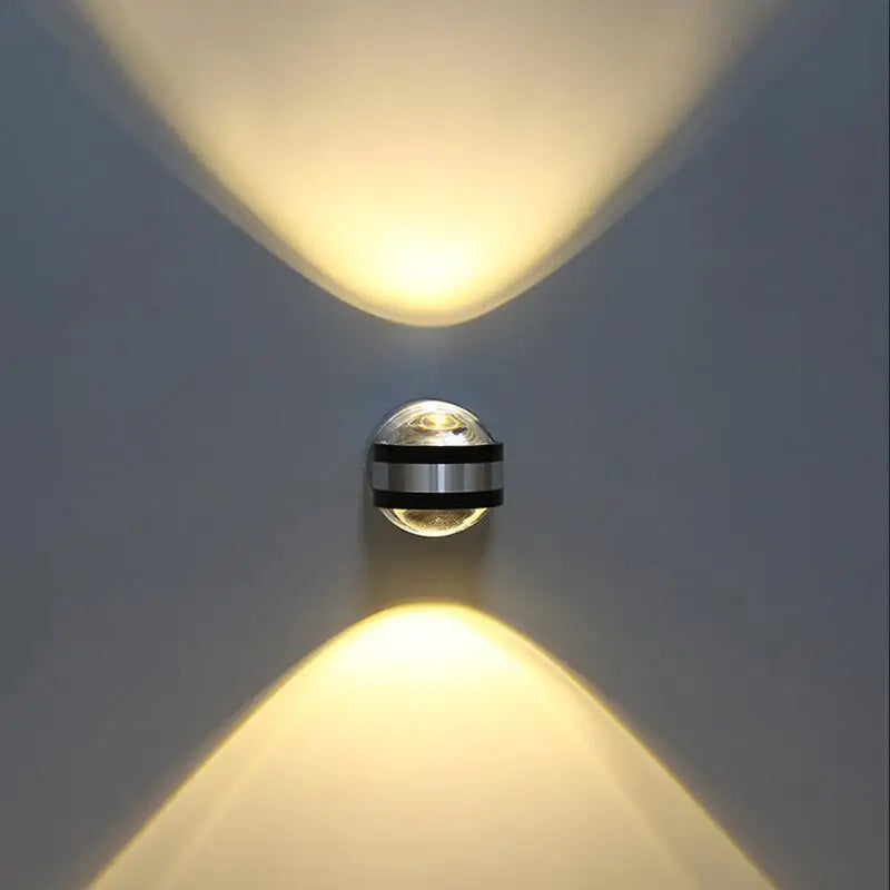CrystalLux LED Wall Lamp - Luxury Crystal Design
