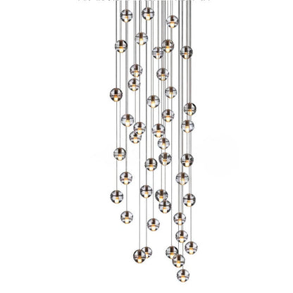 Nordic Crystal Pendant Lamp - Luxury Lighting