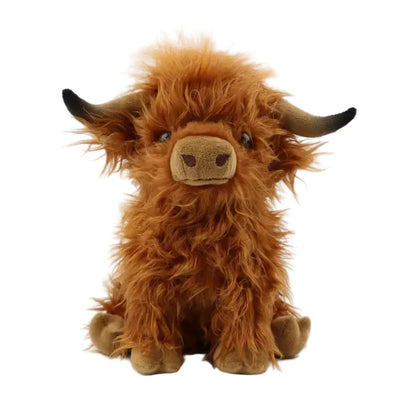 Cuddly Highland Cow Plush Toy