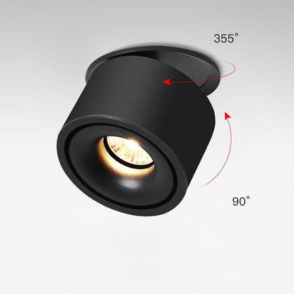 Zápustné válcové LED bodové svítidlo