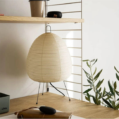 Japanese Design Rice Paper Floor or Table Lamp