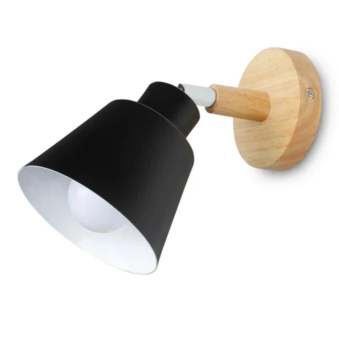 CalmAura - Lámpara de pared escandinava minimalista