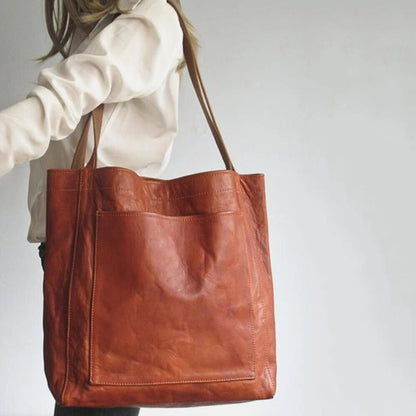 Luxury Leather Tote Bag for Women