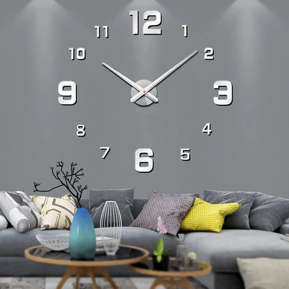 Reloj de pared para montar - Diseño minimalista de acrílico - Único y elegante