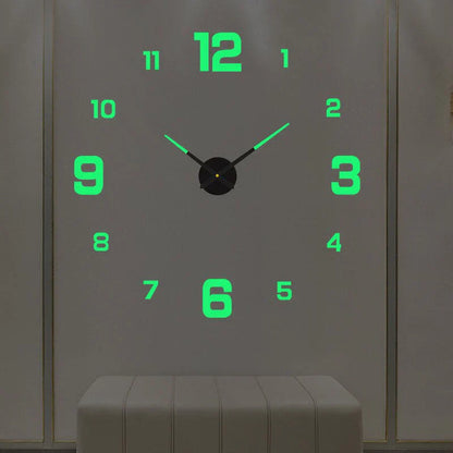 Reloj de pared para montar - Diseño minimalista de acrílico - Único y elegante