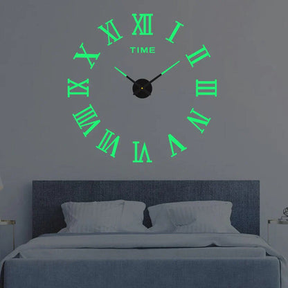 Reloj de pared para montar - Diseño minimalista de acrílico - Único y elegante