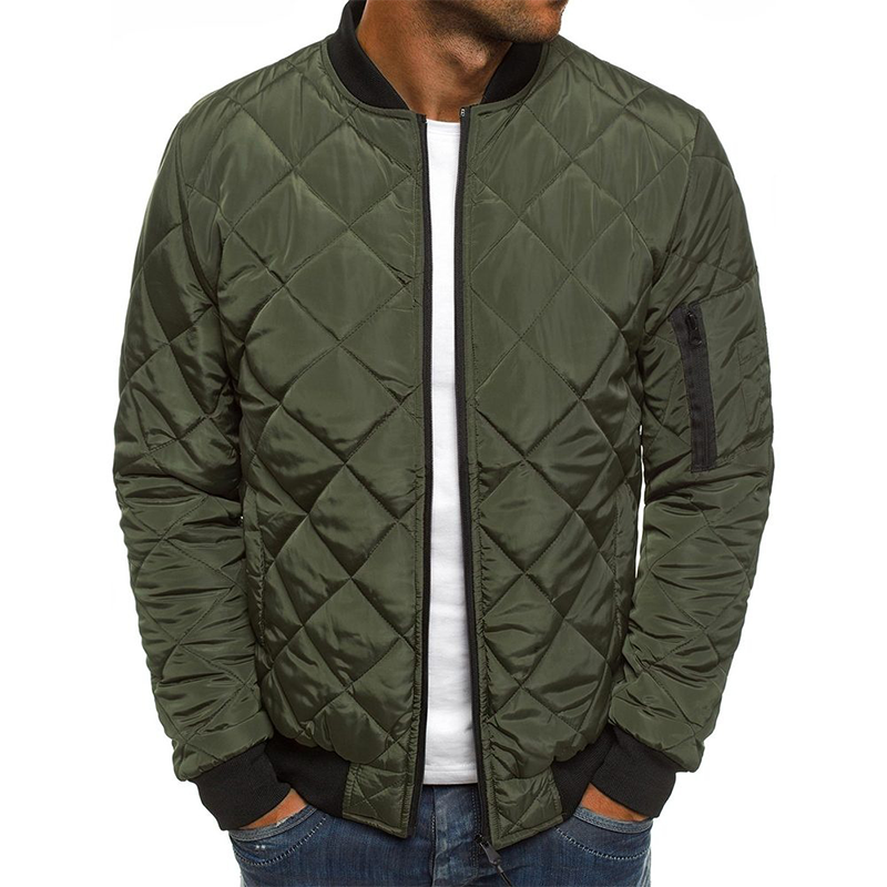 Daan | Autumn Jacket with Criss-Cross Pattern