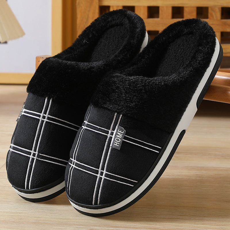Daan | Grey Leather Lightweight Men's Slippers