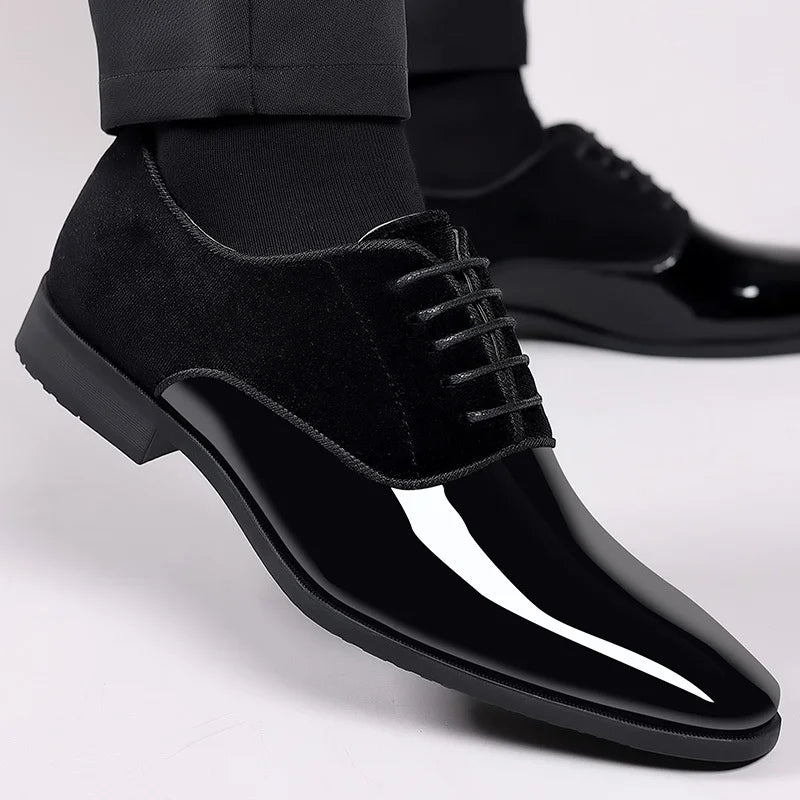 Daan | Patent Leather Shoes for Men's Wedding