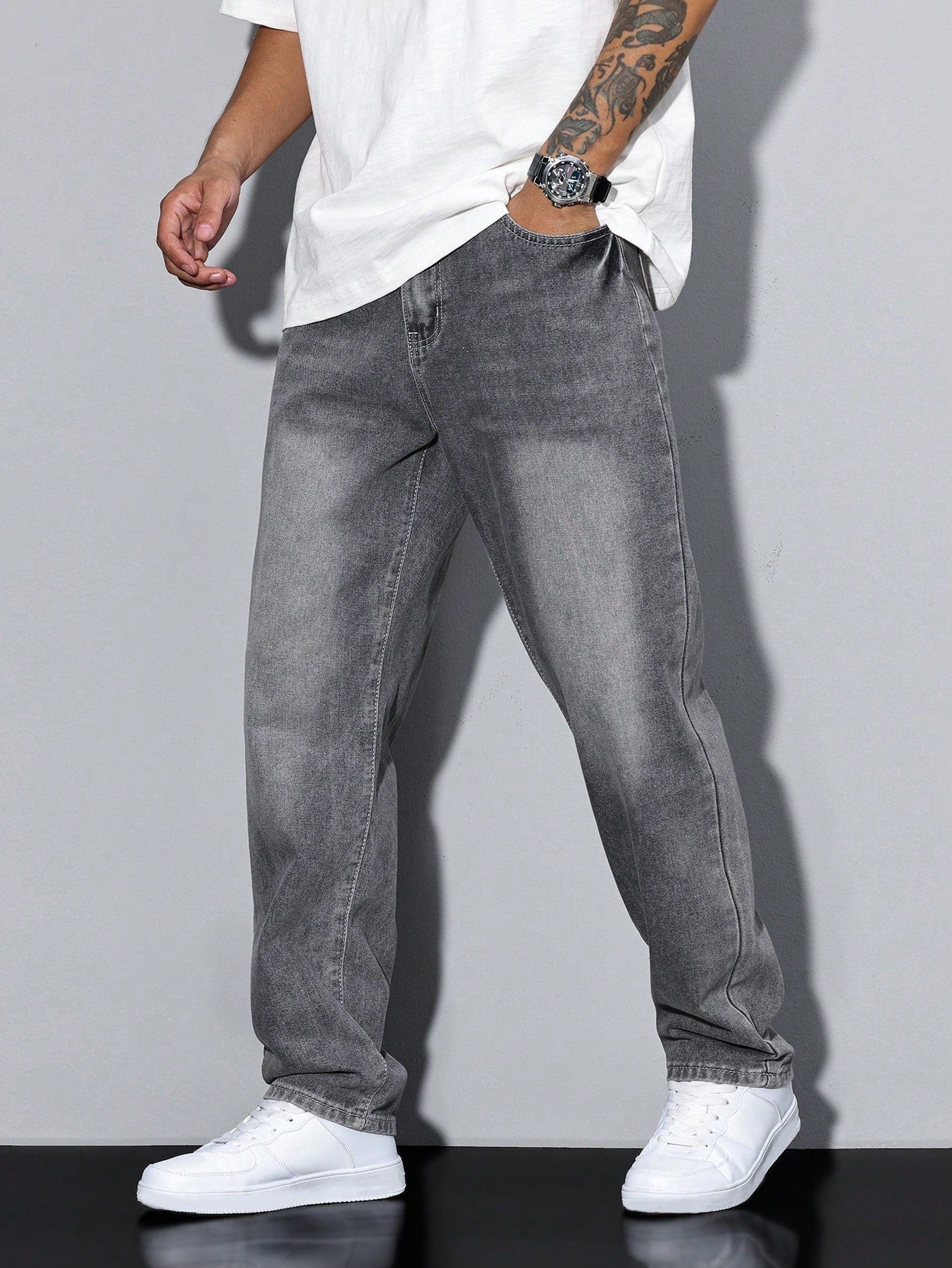 Daan | Plain Colour Casual Men's Jeans
