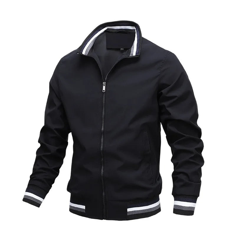 Daan | Sporty Striped Men's Jacket