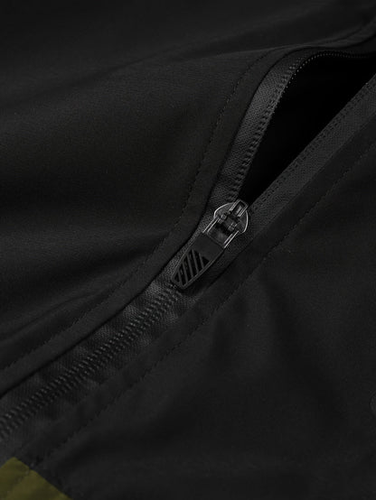 Daan | Windproof Men's Jacket with Zip Fastening and Multiple Pockets