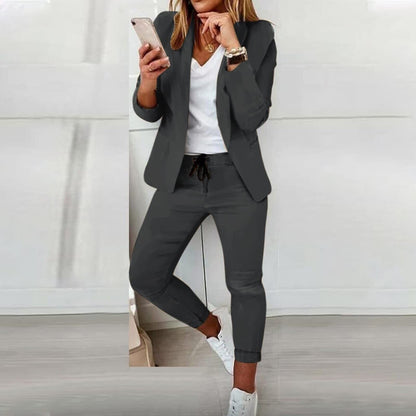 Stylish Blazer and Trouser Set for Women - Noble