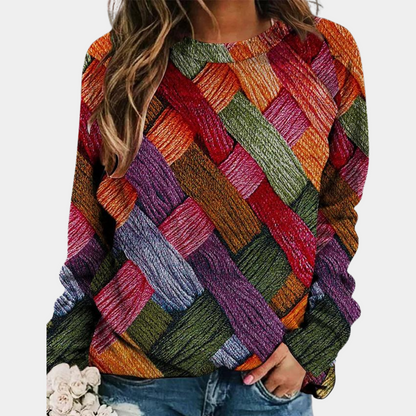 Lucrecia - Knitted Casual Jumper for Women