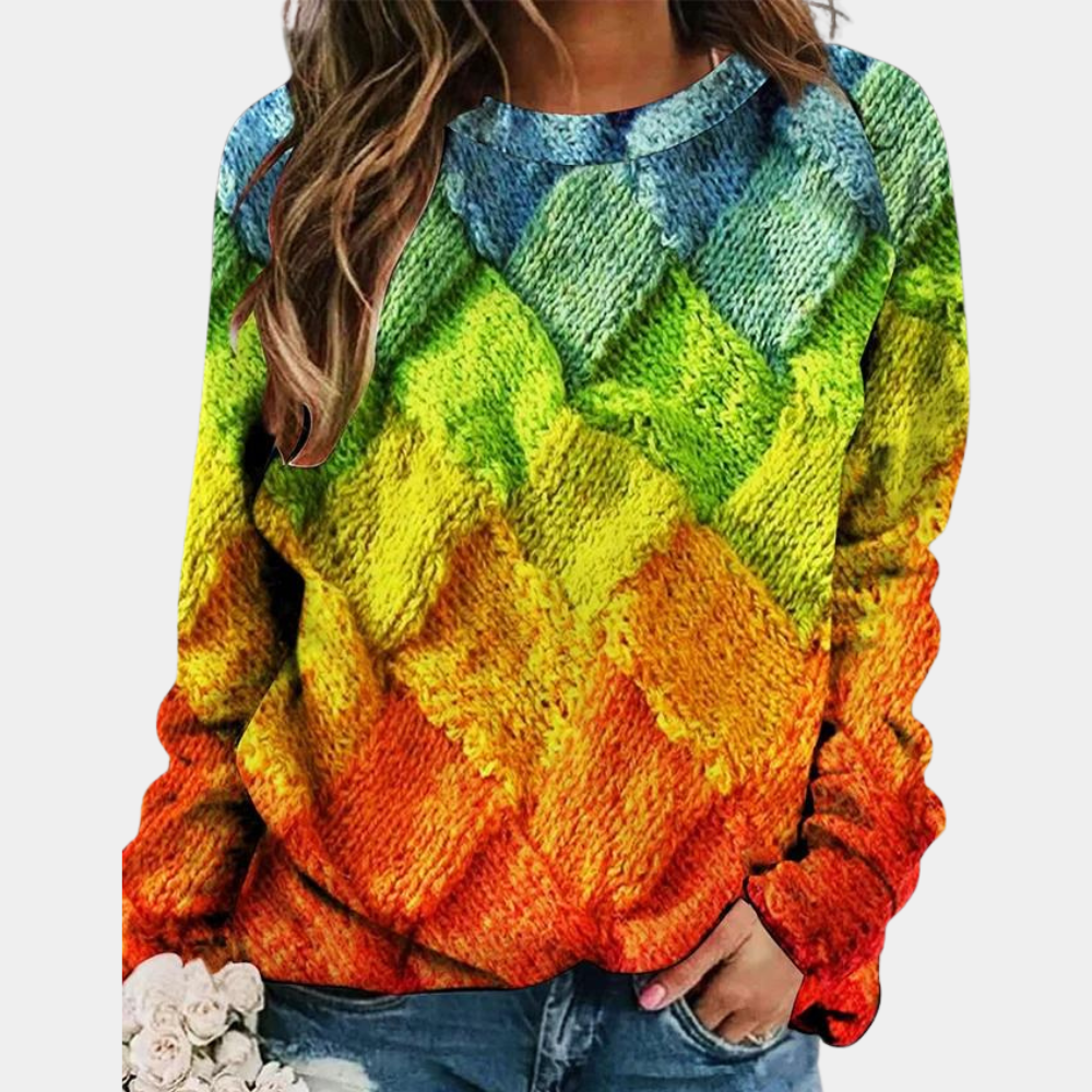 Lucrecia - Knitted Casual Jumper for Women