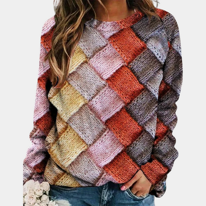 Lucrecia - Knitted Casual Jumper for Women