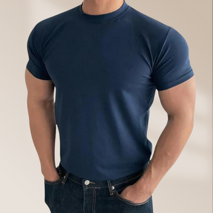 T-shirt da uomo dalla vestibilità perfetta, in morbido cotone e dal look moderno