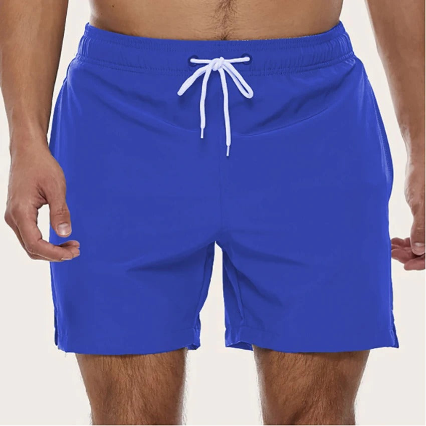 David | Quick-drying men's swim shorts with elastic waistband