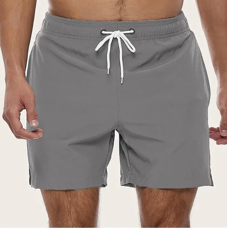 David | Quick-drying men's swim shorts with elastic waistband