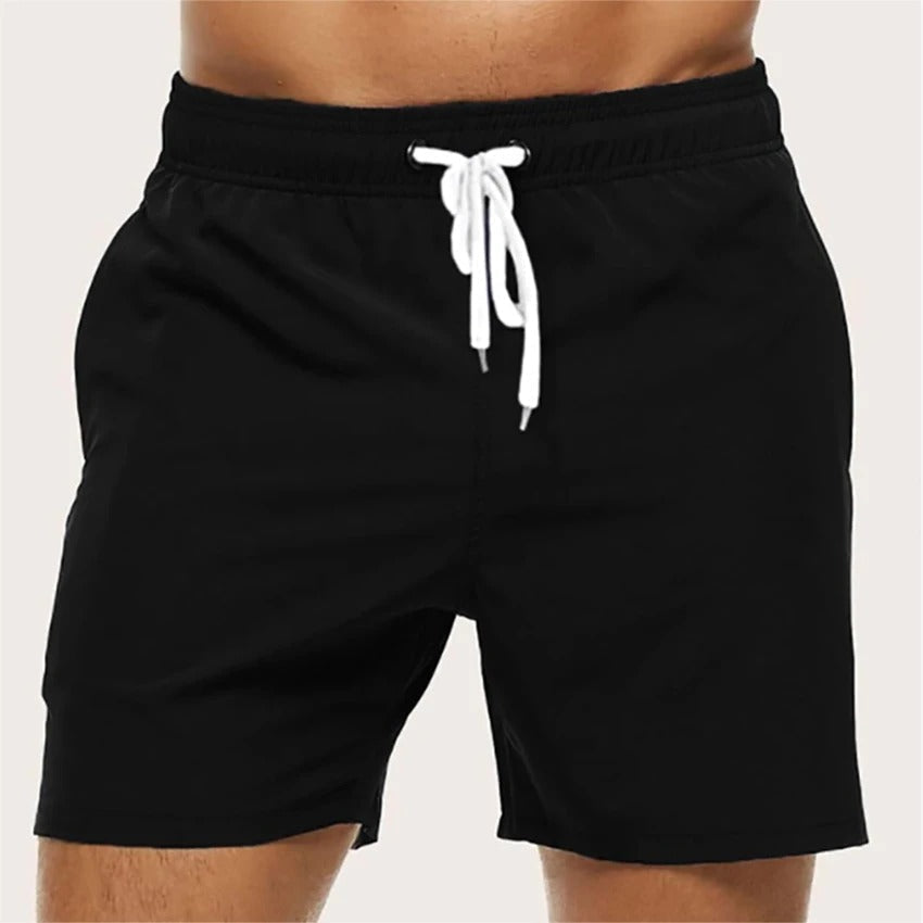 David | Quick-drying men's swim shorts with elastic waistband