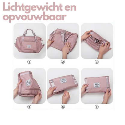 Spacious Trendy Foldable Travel Bag for Women - Avie