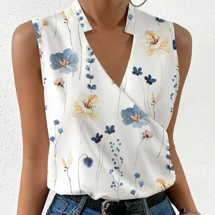 Deni - Chic Sleeveless Women's Top