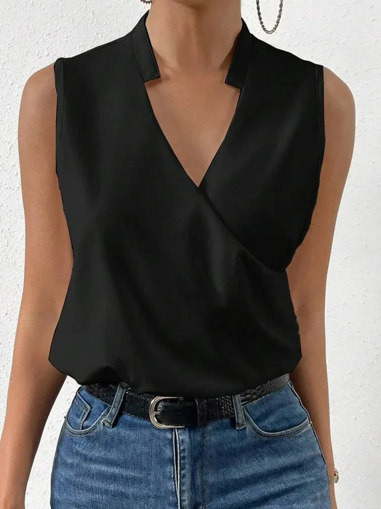 Deni - Chic Sleeveless Women's Top