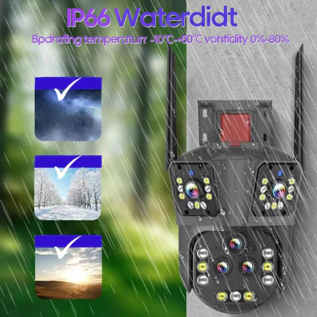 10K WiFi Security Camera with 20MP & 20× Zoom