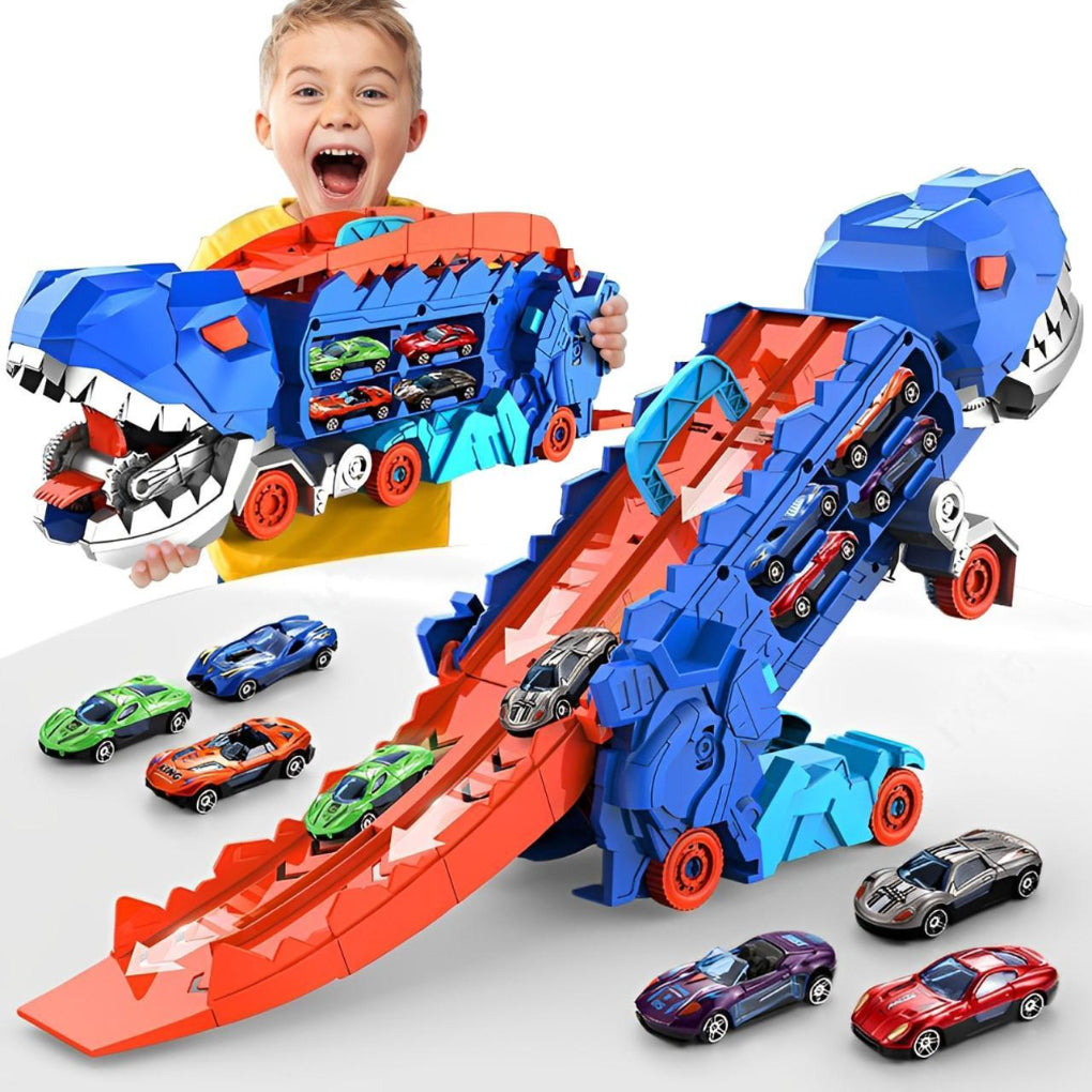 Dinosaur Truck 3-in-1 Toy Car and Transporter