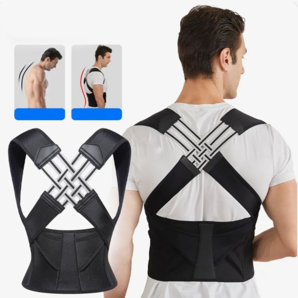 Direct correction of back and shoulder posture