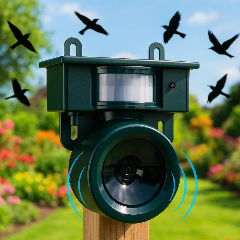 Premium Bird Repeller with Motion Sensor
