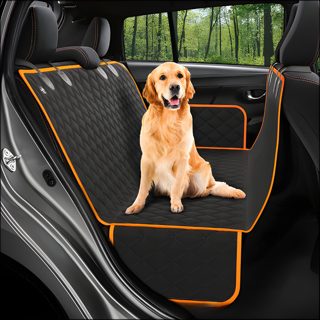 Dog Car Seat Extender with Hard Floor