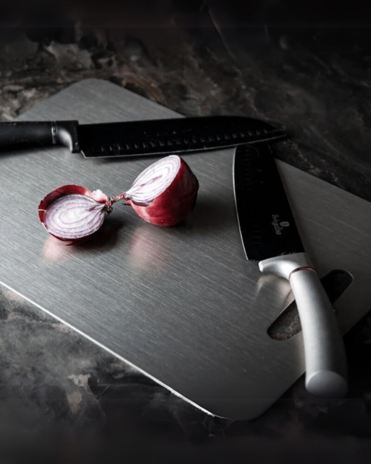 Double-Sided Stainless Steel Cutting Board Made of 304 Steel