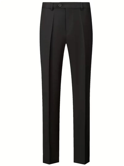 Costume trois pièces pour homme, coupe slim et finition brillante