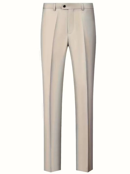 Costume trois pièces pour homme, coupe slim et finition brillante
