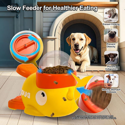 Interactief hondenspeelgoed met snackdispenser voor mentale stimulatie