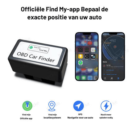 Pieni GPS-paikannin - Auton OBD2-paikannin