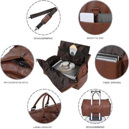 Simona – Vintage Travel Bag – Sustainable and Stylish