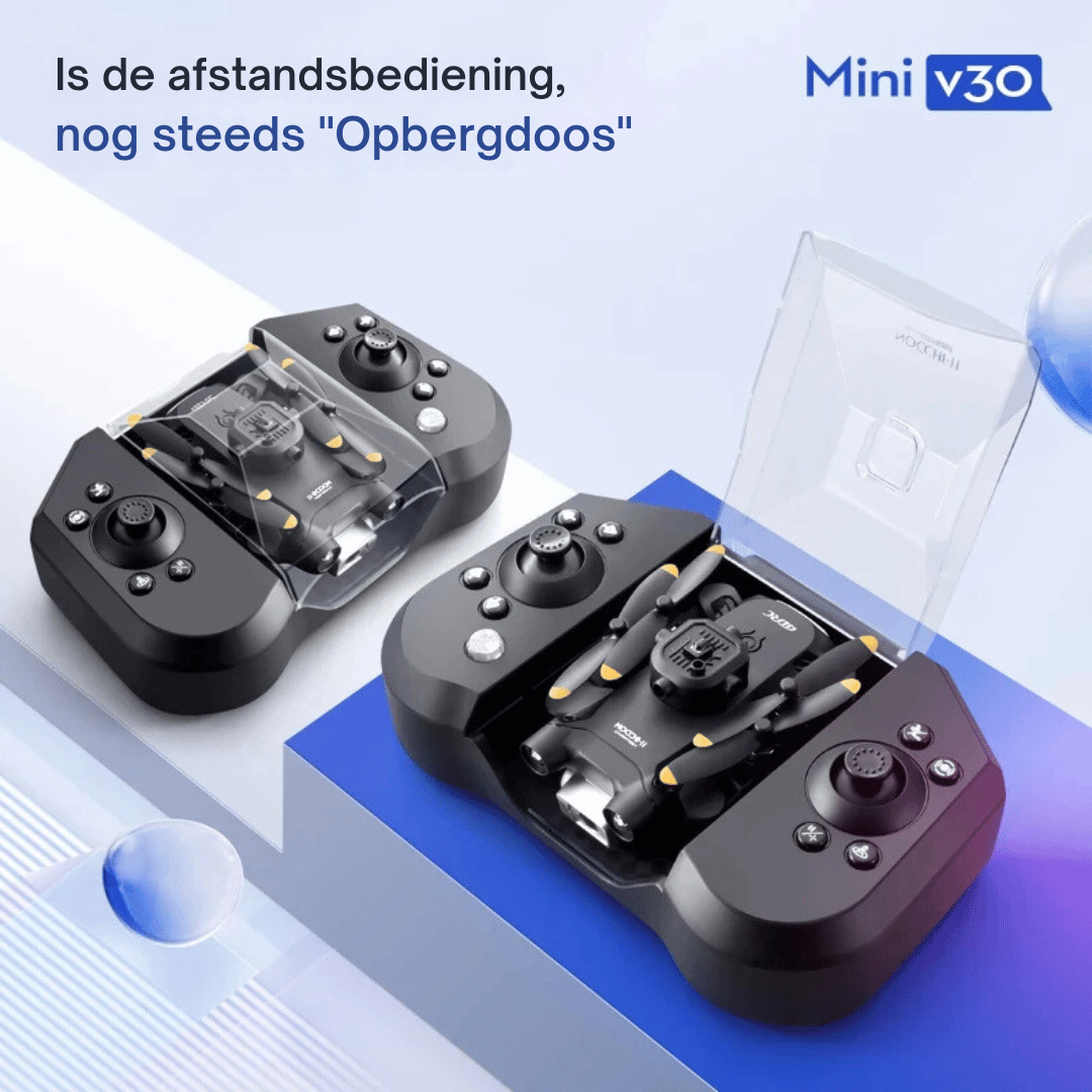 Mini dron V30 - 8K HD - päťstranné vyhýbanie sa prekážkam