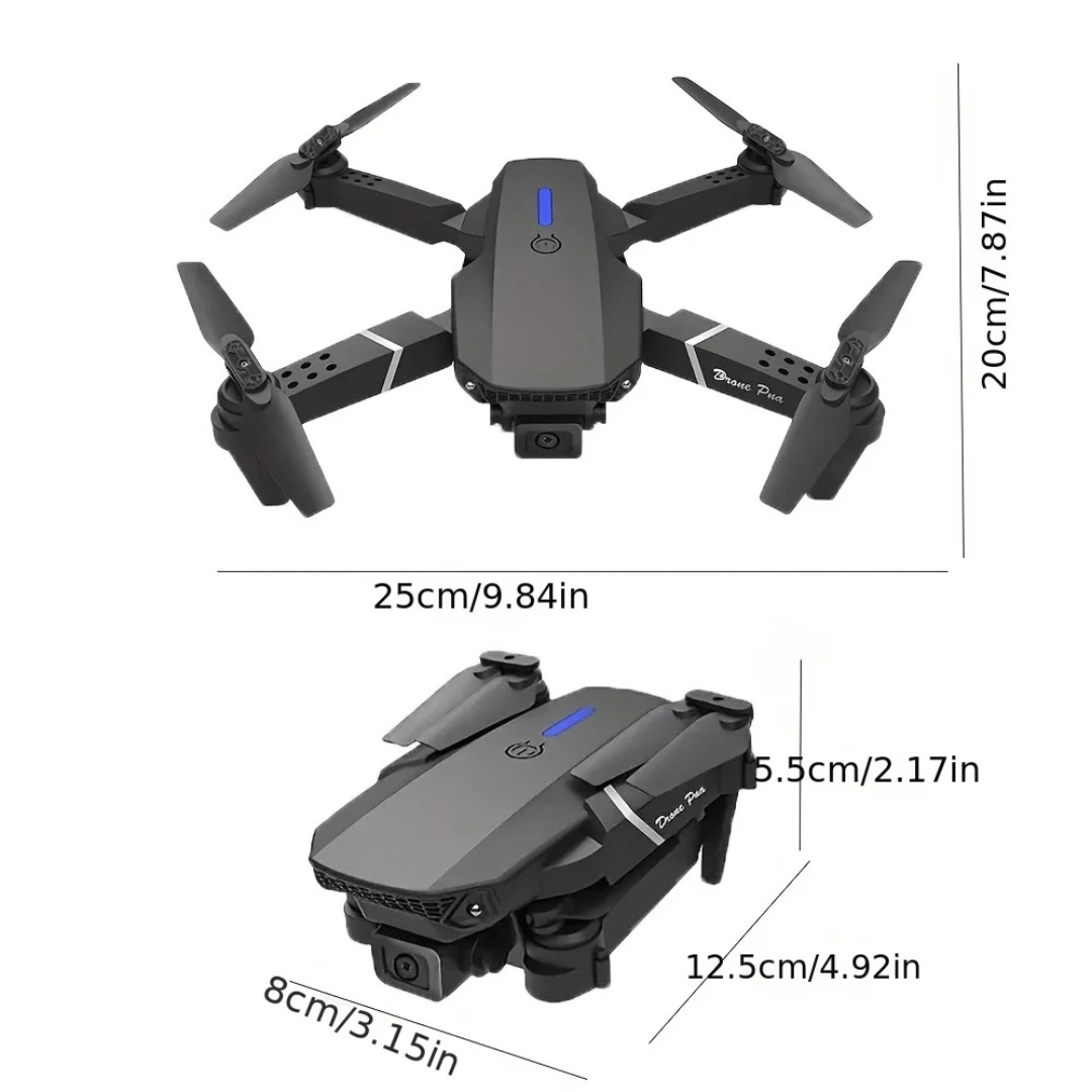 RC Drone - 4K Camera Foldable + Altitude Hold Function