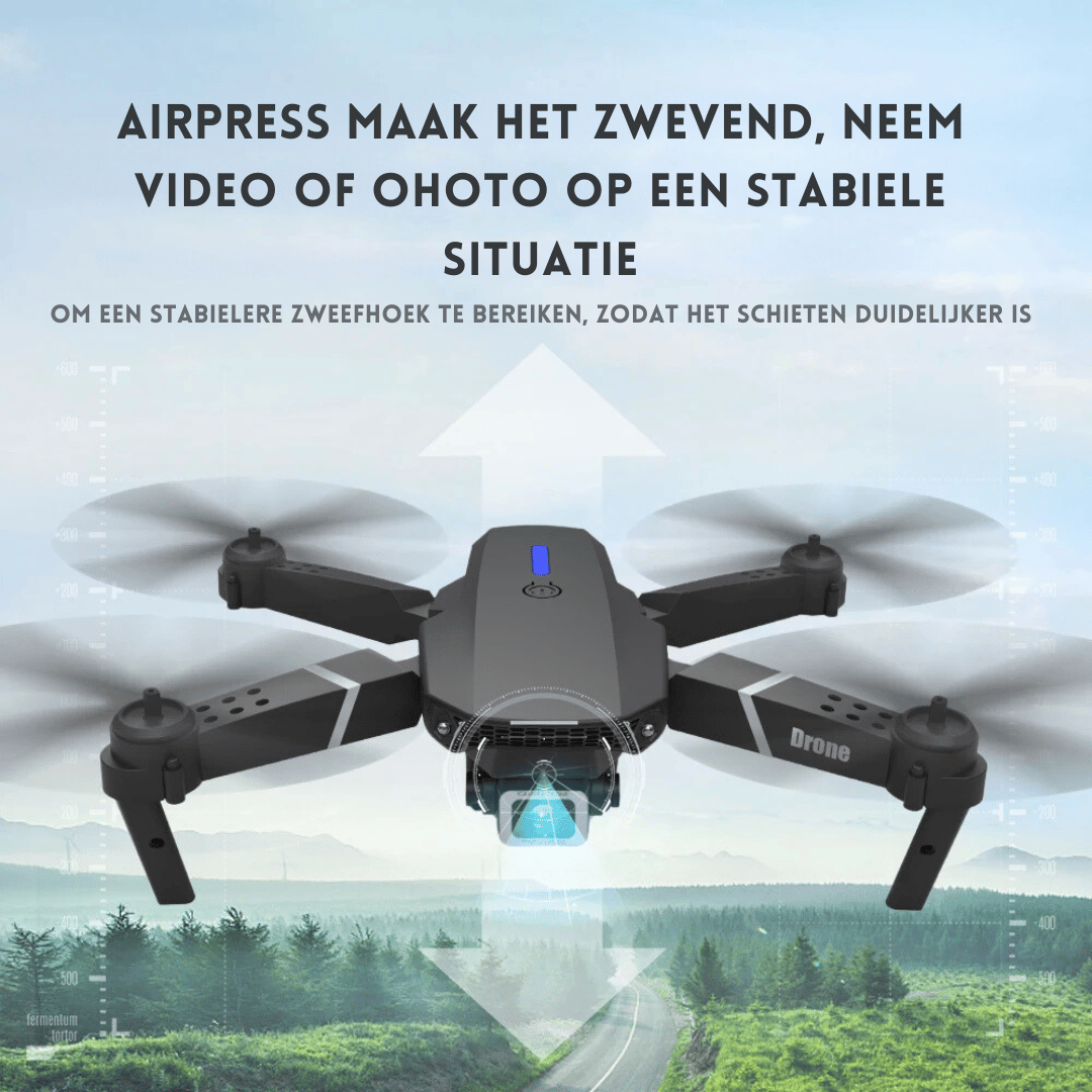 RC Drone - 4K Camera Foldable + Altitude Hold Function